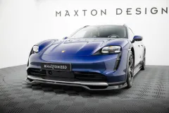 Splitter Przedni Porsche Taycan Cross Turismo 4S Maxton największy sklep tuningowy w Polsce!