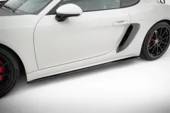 Dokładki Progów V.1 Porsche 718 Cayman GTS 982c Maxton największy sklep tuningowy w Polsce!