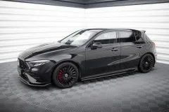 Zestaw Splitterów Mercedes-AMG A35 Hatchback W177 Facelift Maxton największy sklep tuningowy w Polsce!