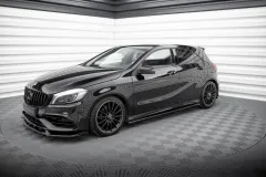 Zestaw Splitterów Mercedes-Benz A AMG-Line W176 Facelift Maxton największy sklep tuningowy w Polsce!