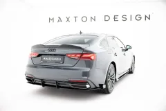 Dyfuzor Tylny Street Pro + Flaps Audi A5 F5 Facelift Maxton największy sklep tuningowy w Polsce!