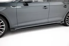 Dokładki progów Street Pro + Flaps Audi A5 Sportback F5 Facelift Maxton największy sklep tuningowy w Polsce!