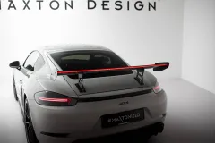 Karbonowy Spoiler Z Wewnętrznymi Wspornikami V.1 + LED Porsche 718 Cayman 982c Maxton największy sklep tuningowy w Polsce!