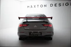 Karbonowy Spoiler Z Górnymi Mocowaniami + LED Mercedes-Benz CLA Coupe C118 / C118 Facelift Maxton największy sklep tuningowy w Polsce!