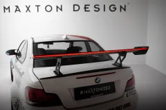 Karbonowy Spoiler Z Wewnętrznymi Wspornikami V.1 + LED BMW 1 M E82 Maxton największy sklep tuningowy w Polsce!