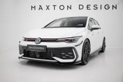 Splitter Przedni V.3 Volkswagen Golf GTI / GTE / R-Line Mk8 Facelift Maxton największy sklep tuningowy w Polsce!