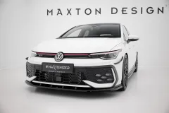 Splitter Przedni V.5 Volkswagen Golf GTI / GTE / R-Line Mk8 Facelift Maxton największy sklep tuningowy w Polsce!