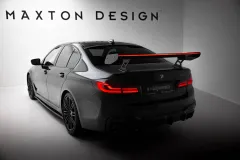 Karbonowy Spoiler Z Wewnętrznymi Wspornikami + LED BMW 5 / M5 Sedan G30 / F90 Maxton największy sklep tuningowy w Polsce!