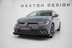 Splitter Przedni Street Pro + Flaps Volkswagen Polo GTI Mk6 Facelift Maxton największy sklep tuningowy w Polsce!