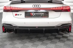 Dokładka Tylna Audi RS7 C8 (Wersja z hakiem holowniczym) Maxton największy sklep tuningowy w Polsce!