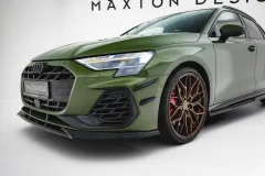 Canards(owiewki przedniego zderzaka) Audi S3 Sportback / A3 S-line Sportback  8Y Facelift Maxton największy sklep tuningowy w Polsce!