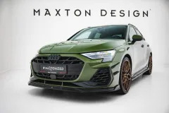 Splitter Przedni V.3 Audi S3 Sportback / A3 S-line Sportback  8Y Facelift Maxton największy sklep tuningowy w Polsce!