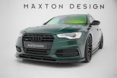 Splitter Przedni V.3 Audi A6 S-line / S6 C7 Maxton największy sklep tuningowy w Polsce!