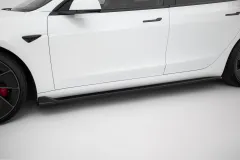 Dokładki Progów V.3 Tesla Model 3 Performance Mk1 Facelift  Maxton największy sklep tuningowy w Polsce!