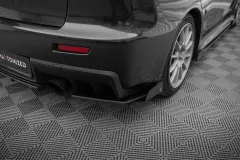 Splittery Tylne Boczne Street Pro + Flaps Mitsubishi Lancer EVO X Maxton największy sklep tuningowy w Polsce!