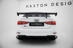 Karbonowy Spoiler Z Wewnętrznymi Wspornikami Audi A3 / A3 S-Line / S3 / RS3 Sedan 8V / 8V Facelift Maxton największy sklep tuningowy w Polsce!