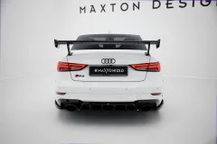Karbonowy Spoiler Z Zewnętrznymi Wspornikami Audi A3 / A3 S-Line / S3 / RS3 Sedan 8V / 8V Facelift Maxton największy sklep tuningowy w Polsce!