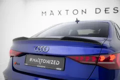 Spoiler Cap 3D Audi A3 S-Line Sedan / S3 Sedan 8Y Facelift Maxton największy sklep tuningowy w Polsce!