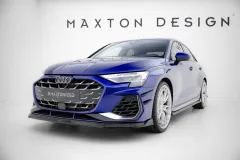 Splitter Przedni V.3 Audi A3 S-Line Sedan / S3 Sedan 8Y Facelift Maxton największy sklep tuningowy w Polsce!
