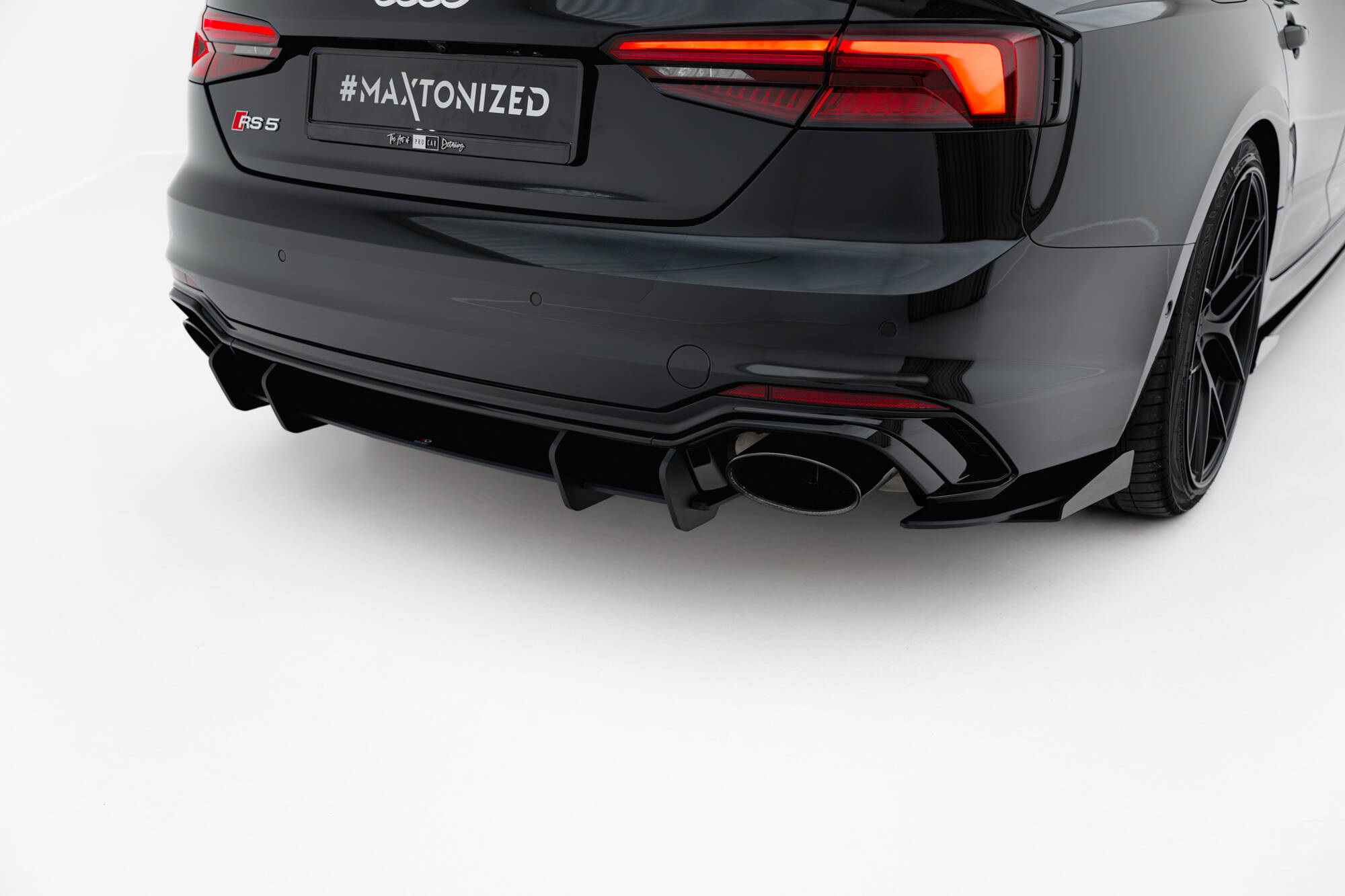 Dyfuzor Tylny Street Pro Audi RS5 Coupe / Sportback F5 Maxton największy sklep tuningowy w Polsce!