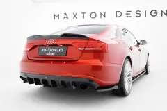 Dokładka Tylna Audi A5 S-Line Sportback 8T (Wersja z pojedynczymi końcówkami wydechu po obydwu stronach) Maxton największy sklep tuningowy w Polsce!