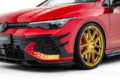 Canards(owiewki przedniego zderzaka) Volkswagen Golf GTI Clubsport Mk8 Facelift Maxton największy sklep tuningowy w Polsce!