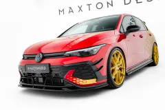 Splitter Przedni V.1 Volkswagen Golf GTI Clubsport Mk8 Facelift Maxton największy sklep tuningowy w Polsce!
