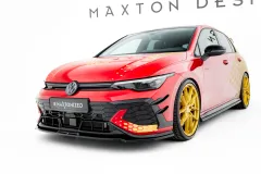 Splitter Przedni V.3 Volkswagen Golf GTI Clubsport Mk8 Facelift Maxton największy sklep tuningowy w Polsce!