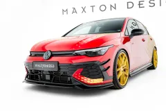 Splitter Przedni V.4 Volkswagen Golf GTI Clubsport Mk8 Facelift Maxton największy sklep tuningowy w Polsce!