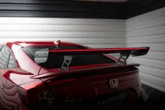 Karbonowy Spoiler Z Wewnętrznymi Wspornikami + LED Honda Civic SI Mk10 Maxton największy sklep tuningowy w Polsce!