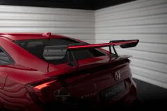 Karbonowy Spoiler Z Górnymi Mocowaniami + LED Honda Civic SI Mk10 Maxton największy sklep tuningowy w Polsce!