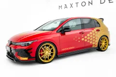 Zestaw Splitterów V.1 Volkswagen Golf GTI Clubsport Mk8 Facelift Maxton największy sklep tuningowy w Polsce!