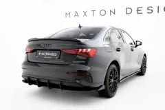 Dyfuzor Tylny Street Pro + Flaps Audi A3 Sedan 8Y Maxton największy sklep tuningowy w Polsce!