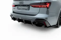 Karbonowy Dyfuzor Tylny Prepreg Audi RS6 C8 / C8 Facelift (wersja bez haka) Maxton największy sklep tuningowy w Polsce!
