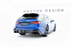 Karbonowy Dyfuzor Tylny Prepreg Audi RS6 C8  (wersja z hakiem) Maxton największy sklep tuningowy w Polsce!