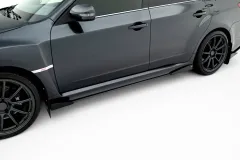 Dokładki progów Street Pro + Flaps Subaru Impreza WRX STI Mk3 Facelift Maxton największy sklep tuningowy w Polsce!