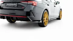 Splittery Tylne Boczne V.8 Skoda Octavia RS Liftback / Combi Mk4 Facelift Maxton największy sklep tuningowy w Polsce!
