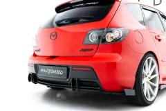 Splittery Tylne Boczne Street Pro + Flaps Mazda 3 MPS Mk1 Wersja EU Maxton największy sklep tuningowy w Polsce!