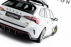 Splittery Tylne Boczne V.7 Skoda Octavia RS Liftback / Combi Mk4  Maxton największy sklep tuningowy w Polsce!