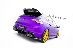 Splitter Tylny (Z Dyfuzorem) V.1 Volkswagen Golf R Hatchback Mk8 / Mk8 Facelift Maxton największy sklep tuningowy w Polsce!
