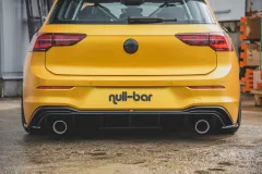 Tylna Dokładka (GTI LOOK) z Wydechem Volkswagen Golf Mk8 Maxton największy sklep tuningowy w Polsce!