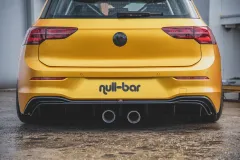 Tylna Dokładka (R32 LOOK) z Wydechem Volkswagen Golf Mk8 Maxton największy sklep tuningowy w Polsce!