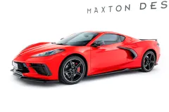 Zestaw Splitterów Chevrolet Corvette C8 Maxton największy sklep tuningowy w Polsce!