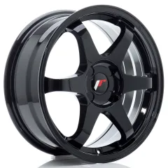 Felga JR Wheels JR3 17x7 (4 śrub) ET20-42 Gloss Black Blank największy sklep tuningowy w Polsce!