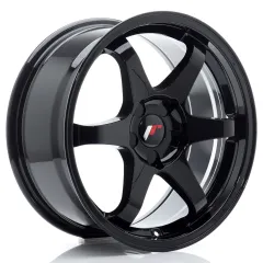 Felga JR Wheels JR3 17x8 (5 śrub) ET20-35 Gloss Black Blank największy sklep tuningowy w Polsce!
