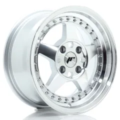 Felga JR Wheels JR6 15x7 4x108 ET25 Silver Machined Face największy sklep tuningowy w Polsce!