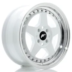 Felga JR Wheels JR6 16x7 4x100 ET35 White w/ Machined Lip największy sklep tuningowy w Polsce!