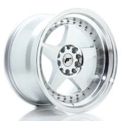 Felga JR Wheels JR6 17x10 5x114,3/5x120 ET20 Silver Machined Face największy sklep tuningowy w Polsce!