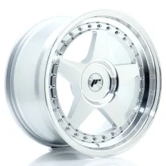 Felga JR Wheels JR6 17x9 (3/4/5 śrub) ET20-35 Silver Machined Face Blank największy sklep tuningowy w Polsce!