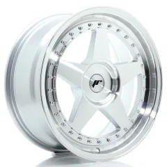 Felga JR Wheels JR6 18x8,5 (3/4/5 śrub) ET20-40 Silver Machined Face Blank największy sklep tuningowy w Polsce!